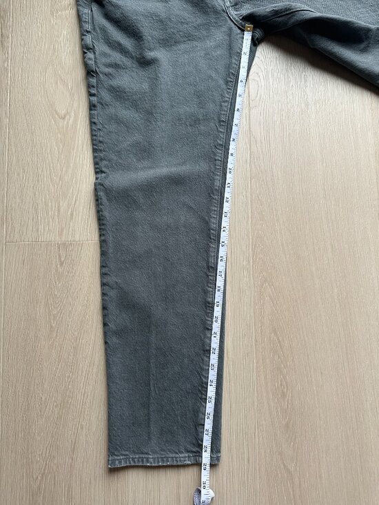 American Eagle EasyFlex +TENCEL™ Fibers Slim Straight Jean Stone Gray 34x32 - Picture 9 of 16